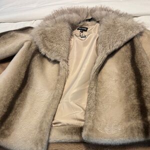 Steve Madden Cream Teddy Jacket